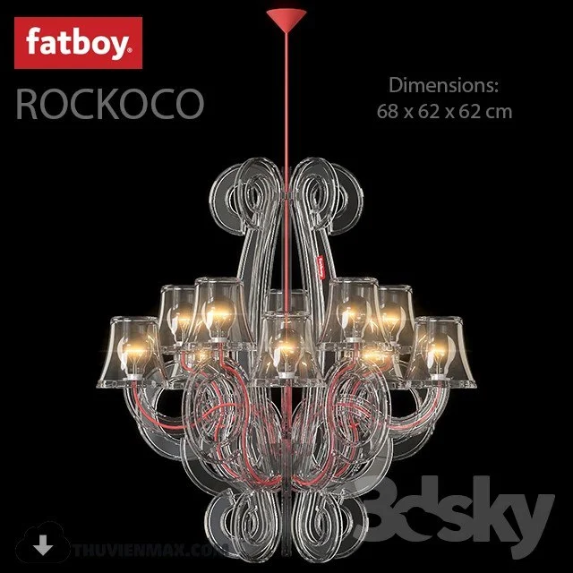 Hanging lamp ROCKCOCO FATBOY